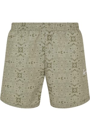 Karl Kani SIGNAUTRE - Badeshorts - olive