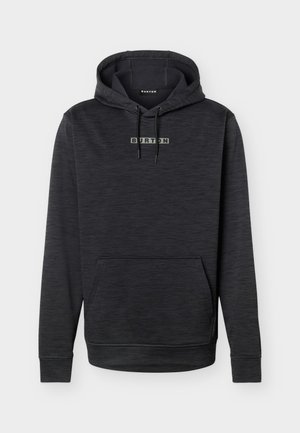 Burton, MENS OAK - Суитшърт с качулка - true black heather