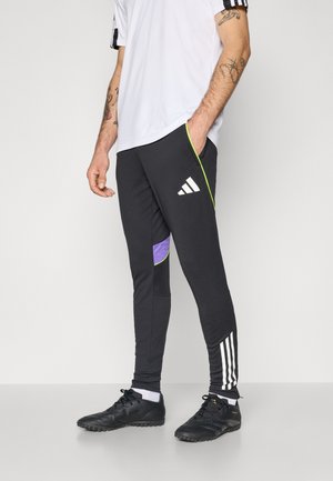 TRAINING PANT - Træningsbukser - black/purple rush