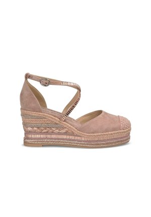 Plateaupumps - rosa jaspeado