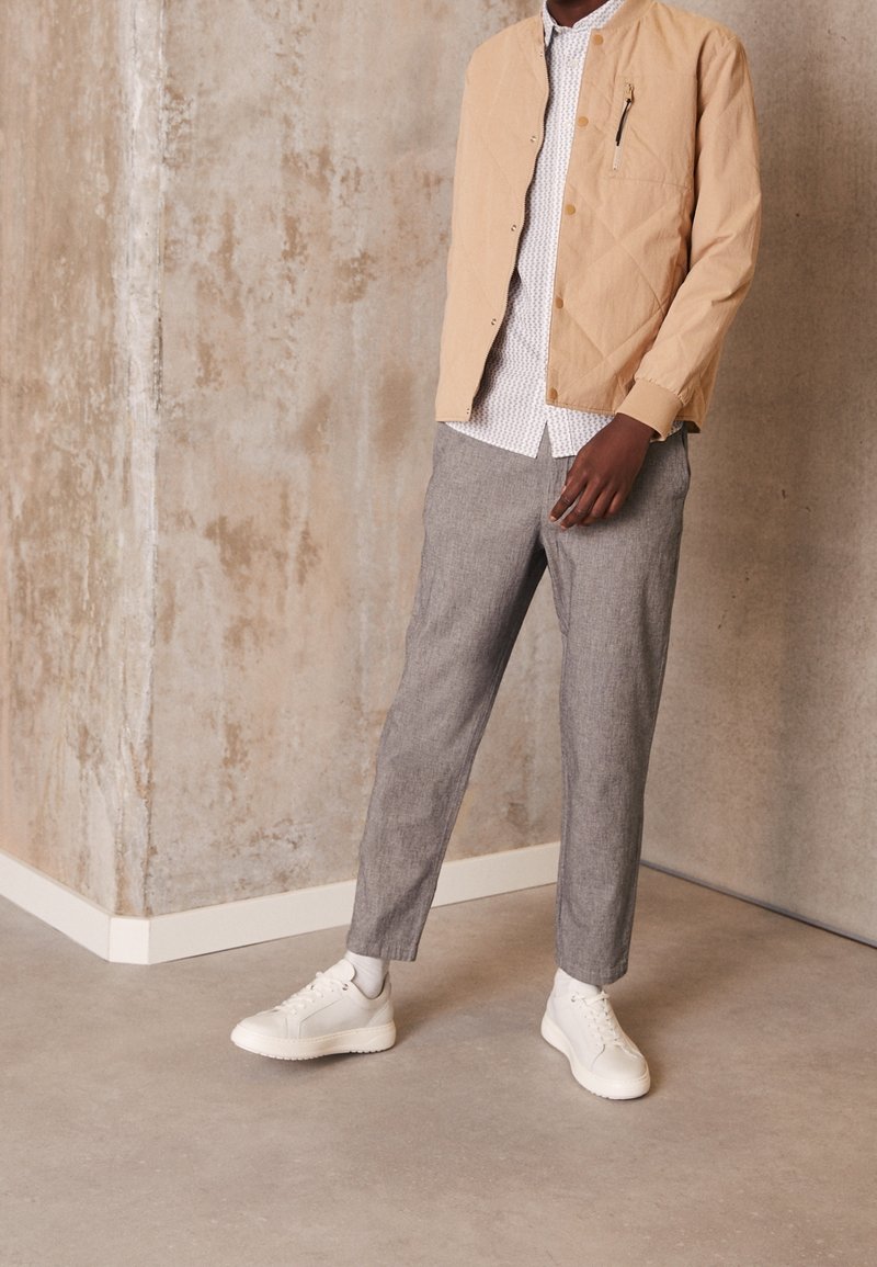 Selected Homme Tygbyxor - black