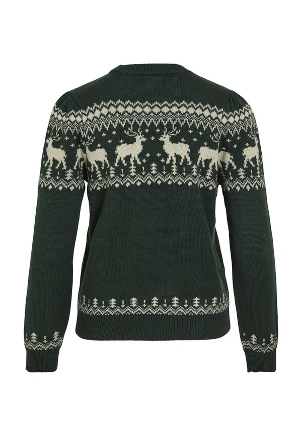 VIDEER LS CHRISTMAS - Jumper - pine grove pattern jacquard2