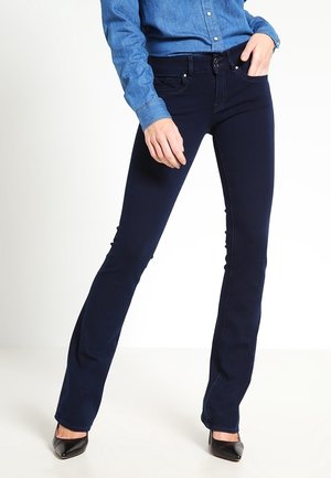 Bootcut jeans - dark-blue denim