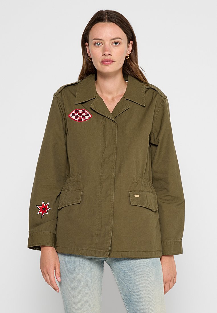 Scotch & Soda Lichte jas kaki