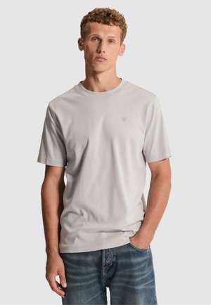 Cast Iron, REGULAR FIT T-SHIRT IN INTERLOCK JERSEY - - Basic T-shirt - harbor mist