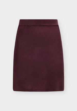 VILA, VIKERRY HW KNIT SKIRT - NOOS - Jupe trapèze - port royale