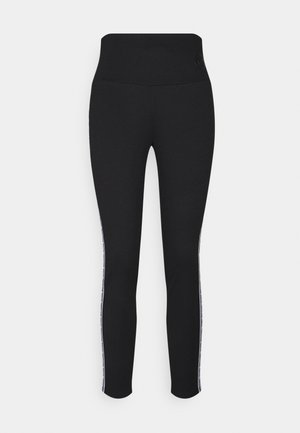 STRIPE TAPE - Leggings - black