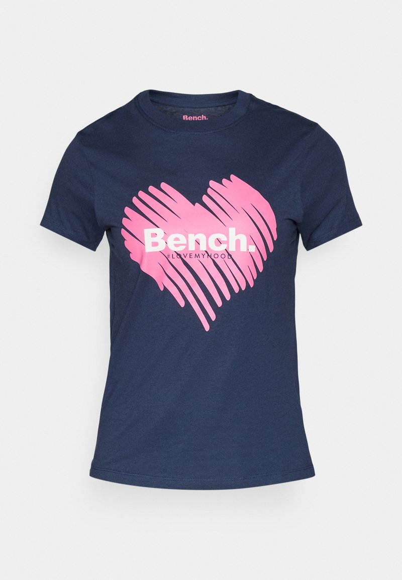 Bench T-shirt print donkerblauw Bench T-shirt print donkerblauw