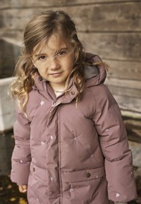 EN FANT WITH EMBROIDERY - Vinterjacka - rose taupe
