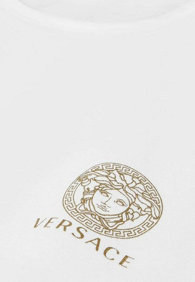 Versace TOPEKA STRETCH NEW LOGO 2 PACK - Undershirt - black/white