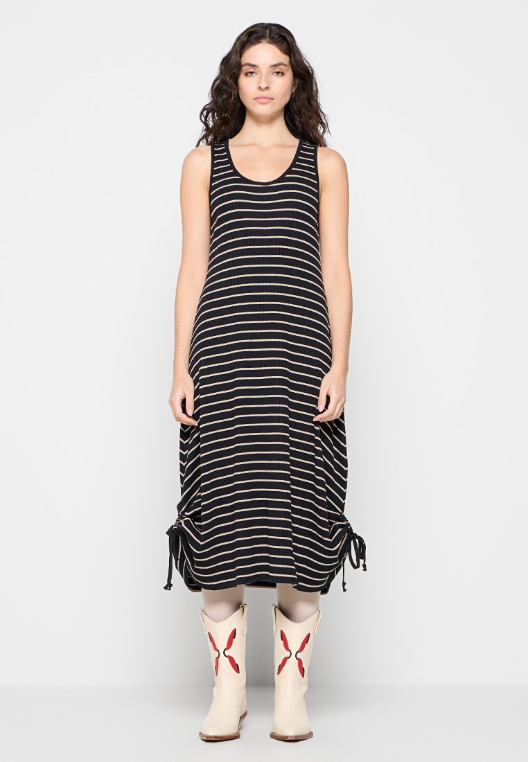 Proenza Schouler White Label Jerseyjurk zwart Proenza Schouler White Label Jerseyjurk zwart