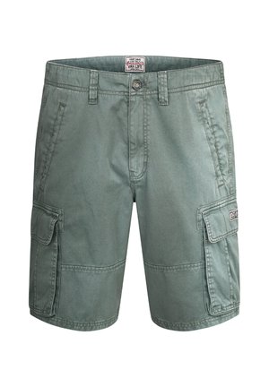 Camp David, CAMP DAVID CARGO SHORTS MIT WASCH-EFFEKTEN - Shorts - dusty green