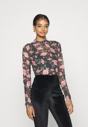 VIKAMAS - Topper langermet - black