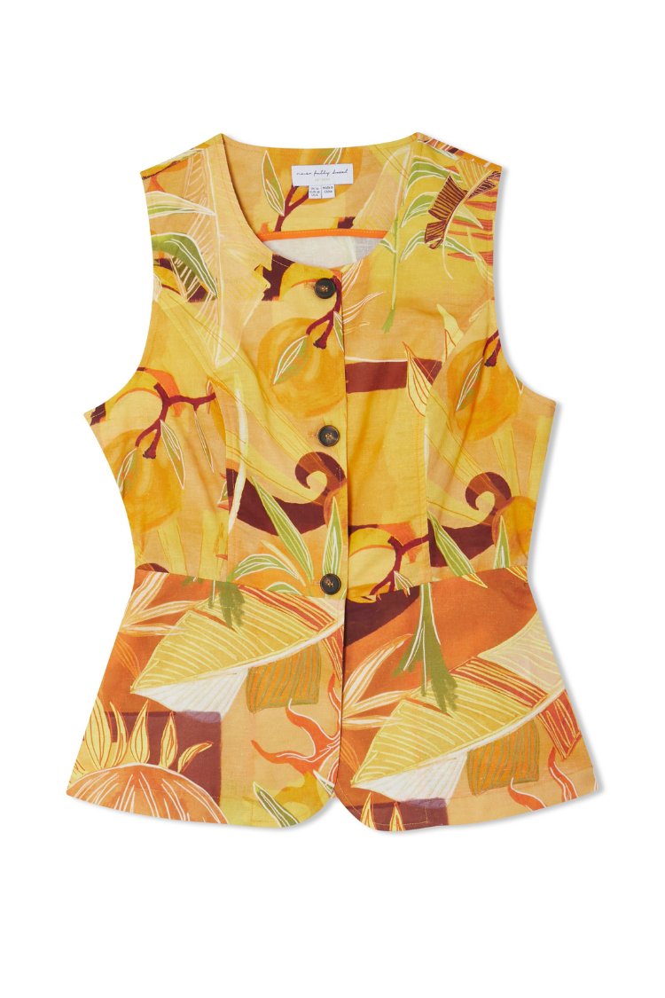 Never Fully Dressed Bodywarmer oranje