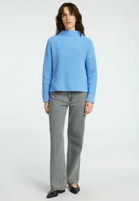 Selected Femme SLFSELMA  - Strickpullover - cornflower blue
