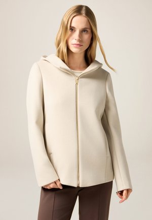 CON CAPPUCCIO E ZIP - Jas - beige
