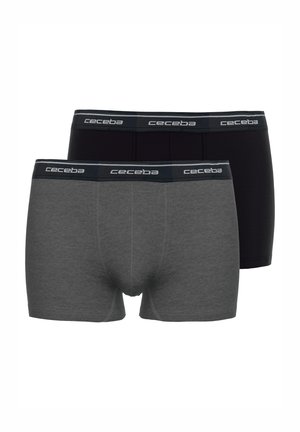 2 PACK - Trunks - grau dunkel melange