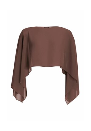 Swing, Poncho - chocolate brown