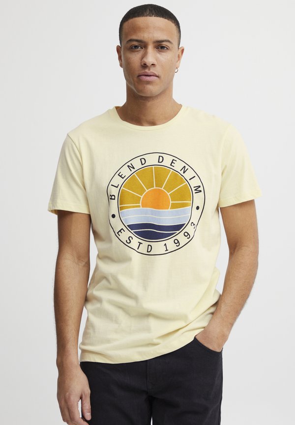 BHBAMMER - Print T-shirt - cloud cream