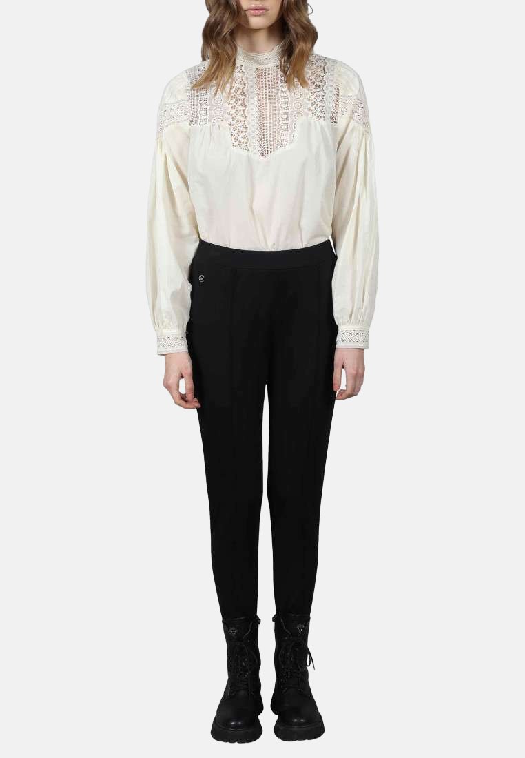 Pantalon Large (wide Leg) CHATTAWAK Noir - Taille 34 (Femme) - Occasion Très Bon état