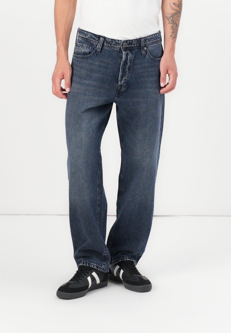 Jack & Jones JJIEDDIE JJORIGINAL - Vaqueros baggy - blue denim