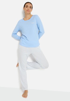 LASCANA, LASCANA SCHLAFANZUG SET - Pyjamas - blau