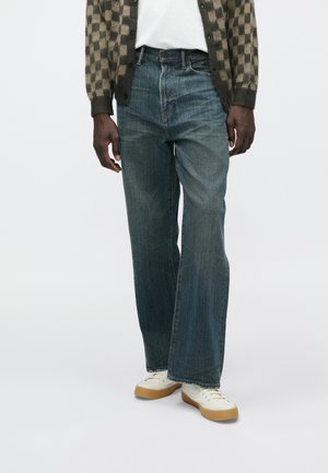 ARCHIVE MEDIUM DESTROY  - Vrečaste kavbojke - blue denim