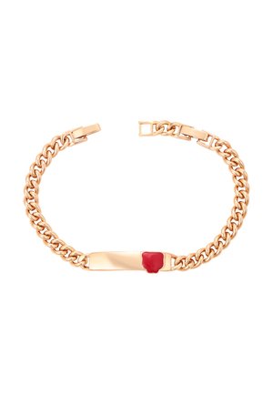 Karkötő - rose gold red