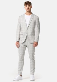 Jeff - SET - Kostuum - grey check Miniatuurafbeelding 1