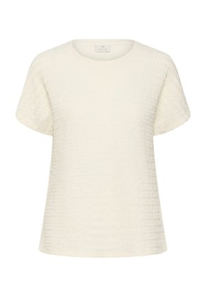 Kaffe, KAFELICITY S/S - T-shirts basic - chalk