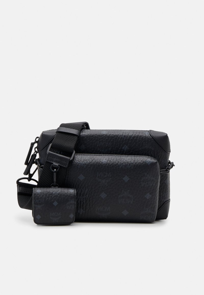 MCM KLASSIK CROSSBODY SMALL UNISEX 2IN1 Across body bag black