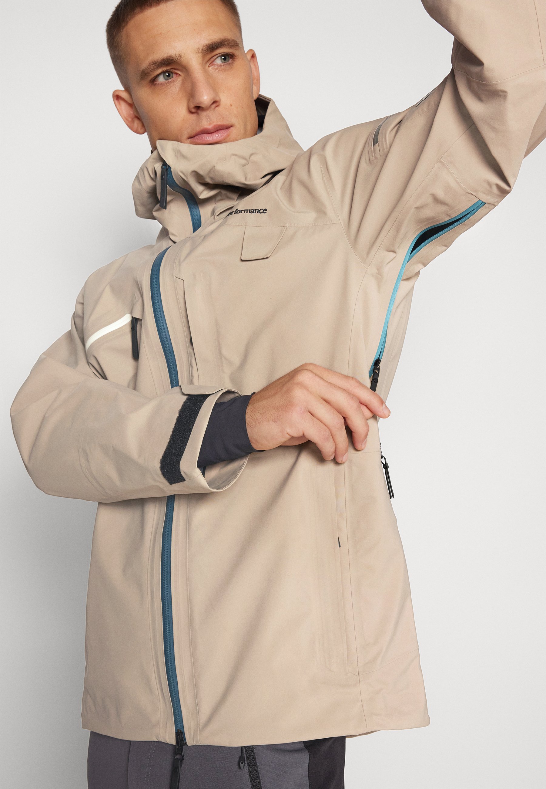 Peak Performance ALPINE GORE-TEX - Kurtka narciarska/beżowy