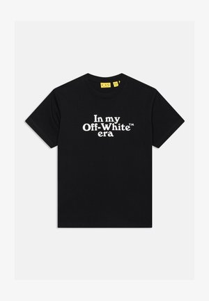 OFF-WHITE, MULTILOGO TEE UNISEX - Trükipildiga T-särk - black
