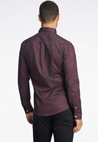 Lindbergh OXFORD SUPERFLEX  L/S - Overhemd - deep red mix