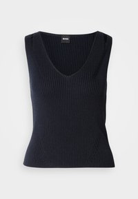 FLANI - Top - dark blue
