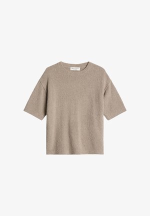 Marc O'Polo, T-shirt basic - stone taupe melange