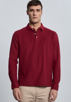 CLÁSICO MANGA LARGA - Polo - burdeos