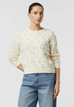 Strickpullover - creme