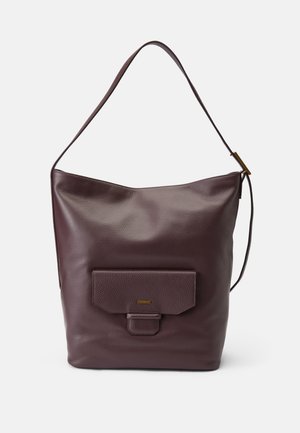 Shopping bags - burgundy