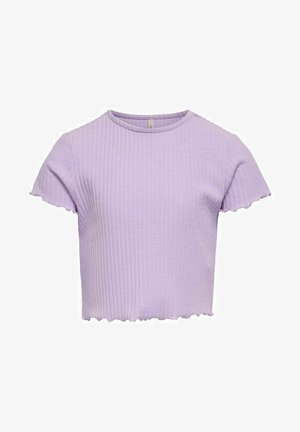 ONLY GIRLS KOGNELLA S/S O-NECK TOP NOOS JRS - T-shirt basic - orchid bloom