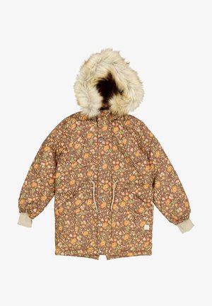 VIAN TECH - Parka - maroon flowers