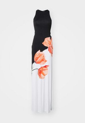 Alice + Olivia PANIA RACER NECK DRESS - Obleka iz džersija - dream life black