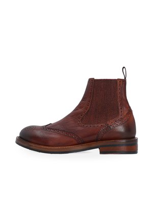 Cowboy-/Bikerstiefelette - brown