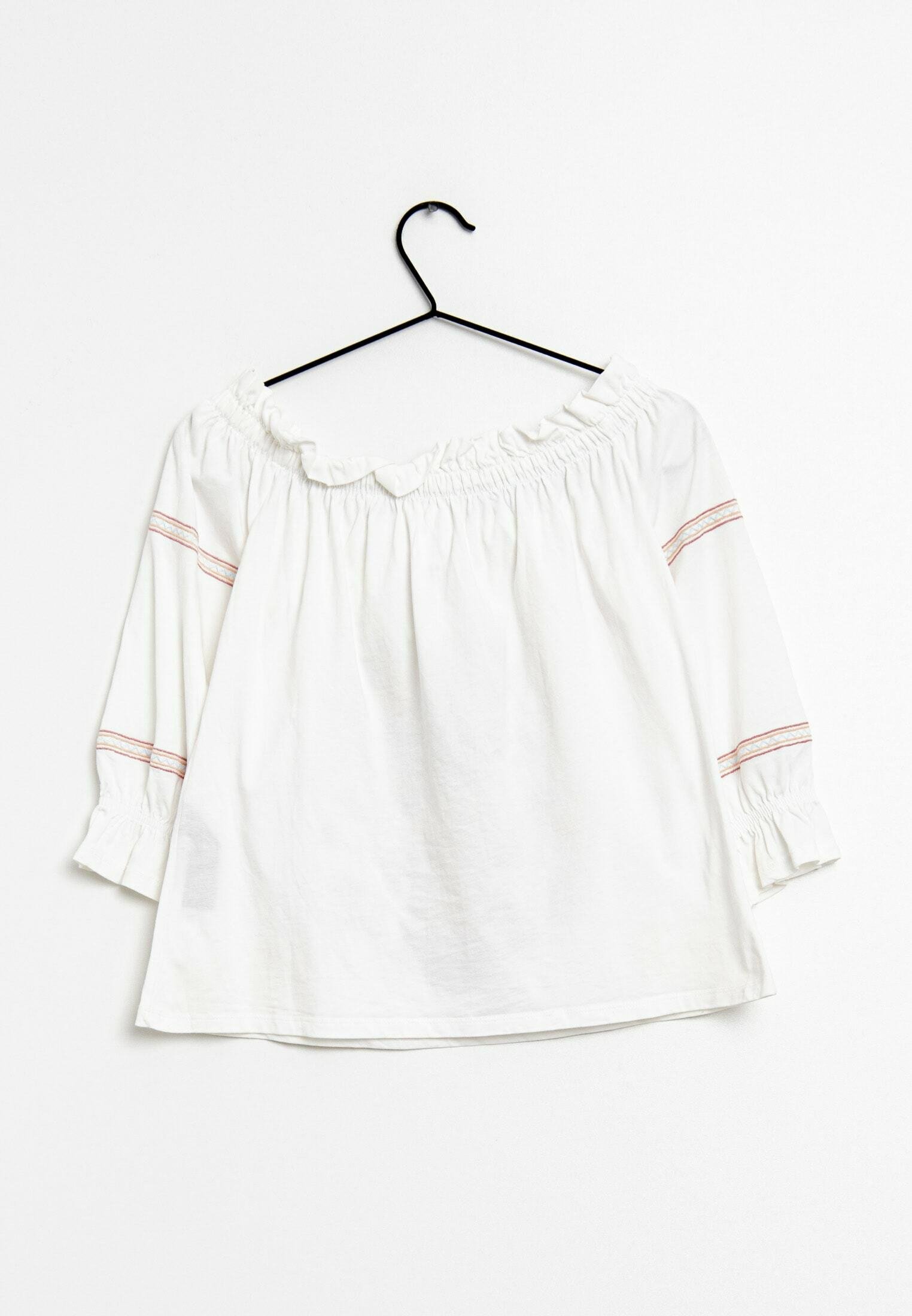 Dorothy Perkins Petite Blouse - white/wit - (Pre-owned) - Zalando.nl