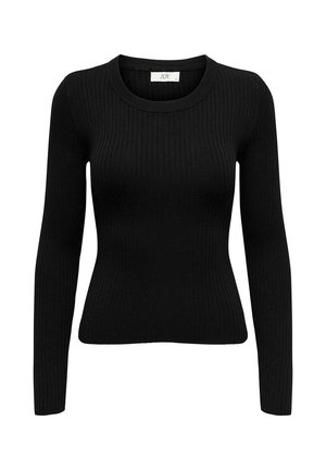 JDYPLUM O-NECK  - Maglione - schwarz