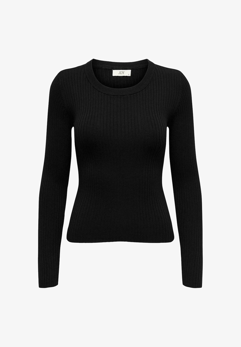 JDY JDYPLUM O-NECK - Maglione - schwarz