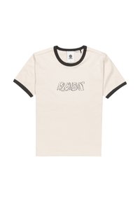 YARNHILL RINGER - T-Shirt print - oat milk