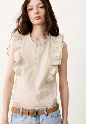 Mango Kids, TEEN - Débardeur - beige