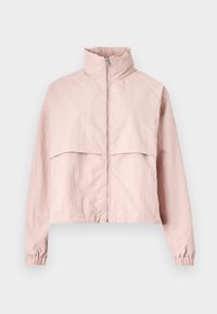 SHORT WINDBREAKER - Light jacket - foggy pink