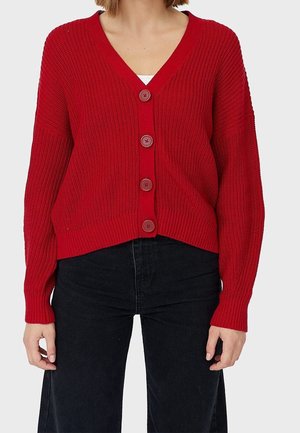 Cardigan - red